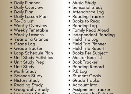 50+ Homeschool Forms Bundle Documents Printable Tracker Schedule Log Instant Download Homework Lesson Resources Home School Teacher Academic