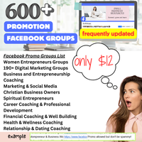 600+ Facebook Groups For Digital Marketing & Direct Selling *goldmine*