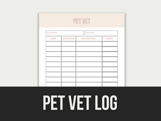 Pet-Vet-Log PLR MRR Digital Products from Grit Ground