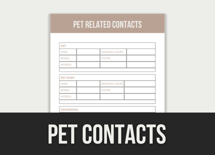 Pet-Contacts PLR MRR Digital Products from Grit Ground