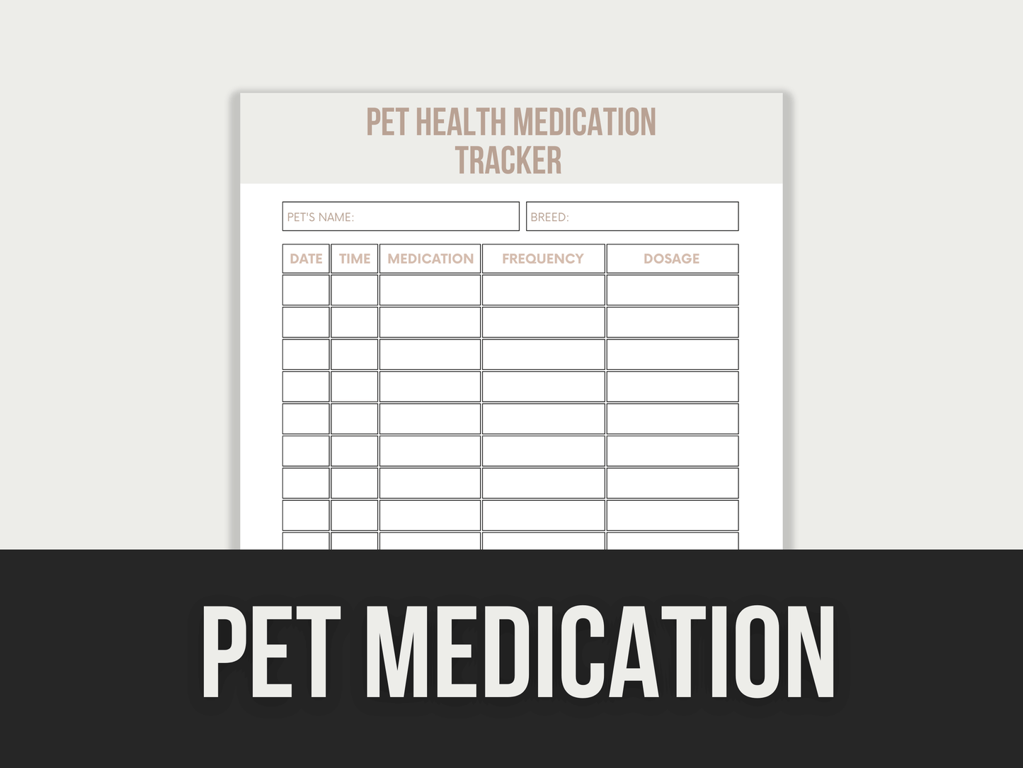 Pet-Medication PLR MRR Digital Products from Grit Ground