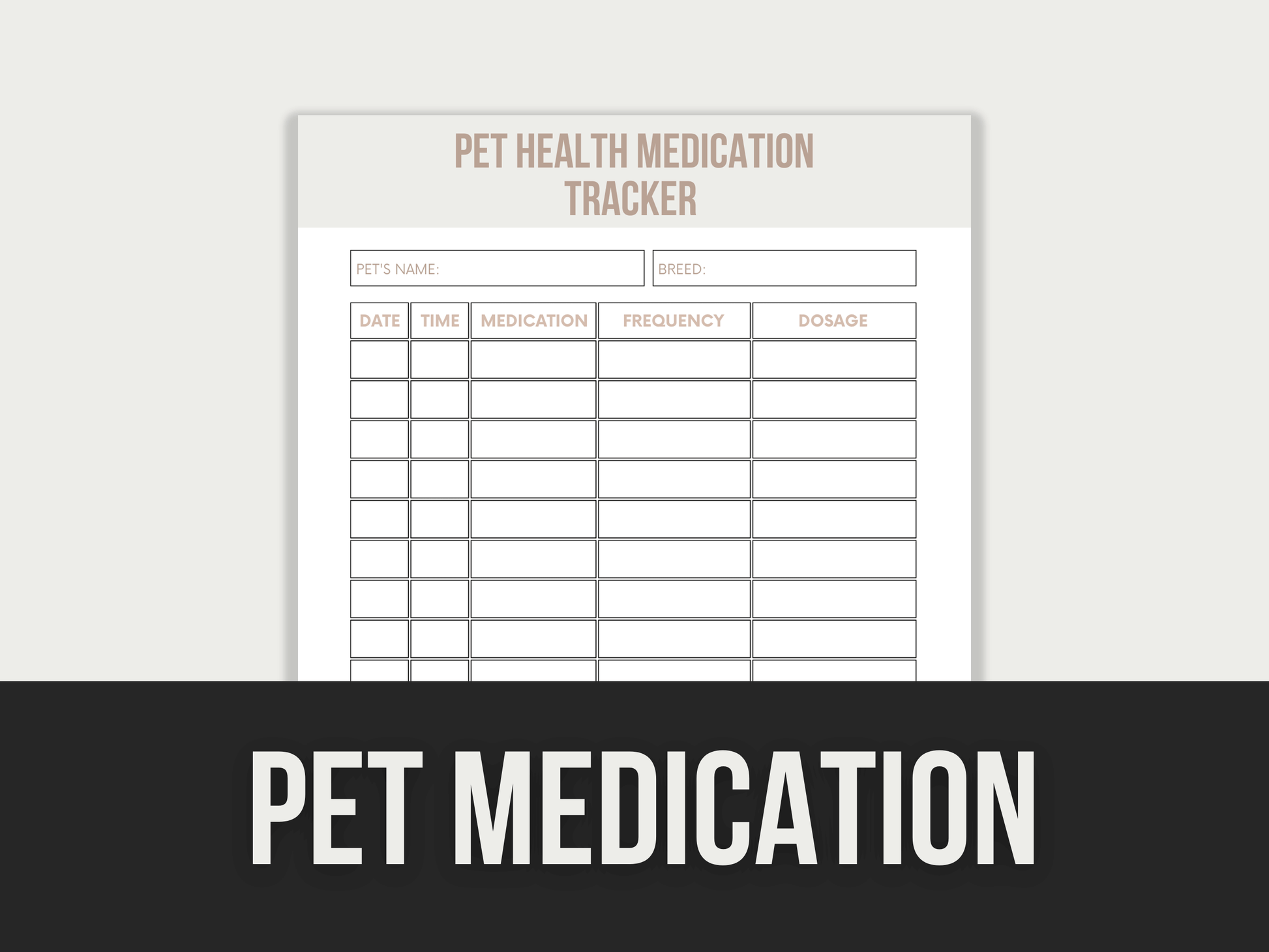 Pet-Medication PLR MRR Digital Products from Grit Ground