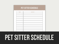 Pet-Sitter-Schedule PLR MRR Digital Products from Grit Ground