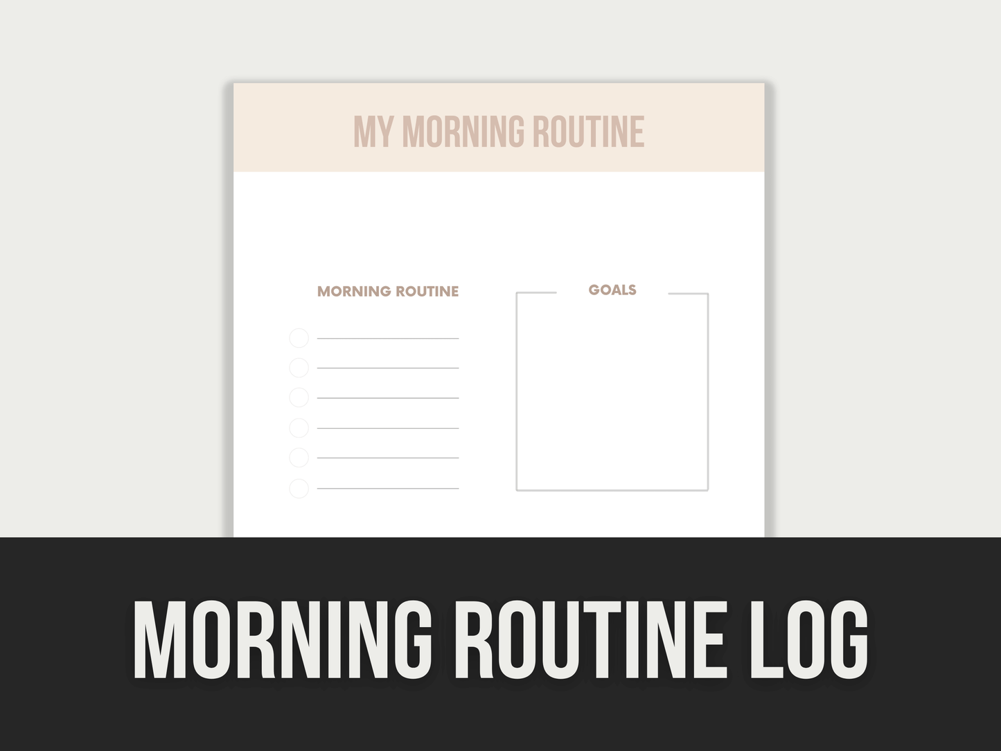 Morning-Routine-Log-2 PLR MRR Digital Products from Grit Ground