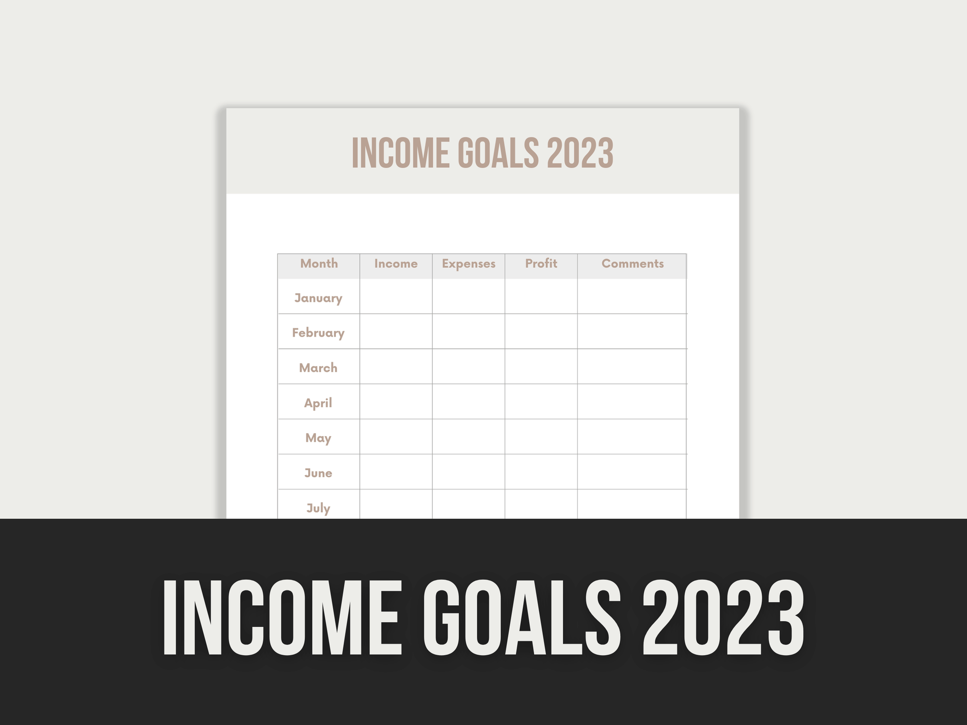 Income-Goals-2026 PLR MRR Digital Products from Grit Ground