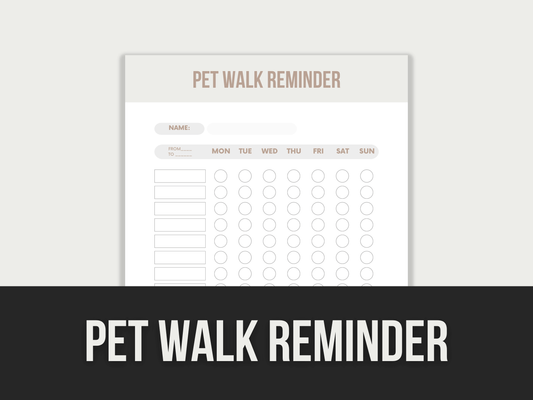 Pet-Walk-Reminder PLR MRR Digital Products from Grit Ground