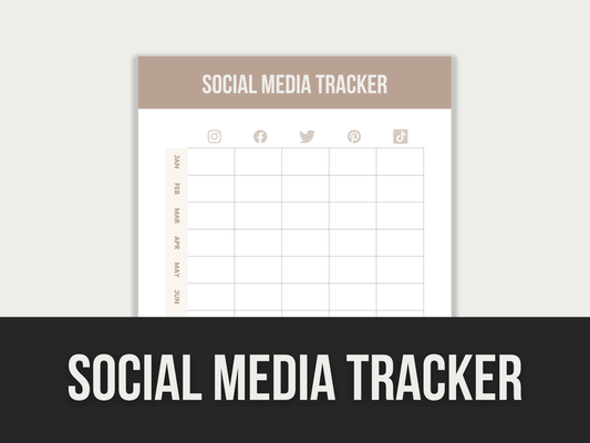 Social-Media-Tracker PLR MRR Digital Products from Grit Ground