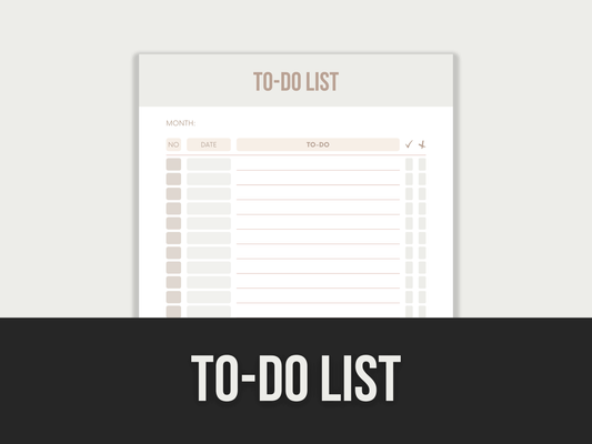 To-Do-List PLR MRR Digital Products from Grit Ground