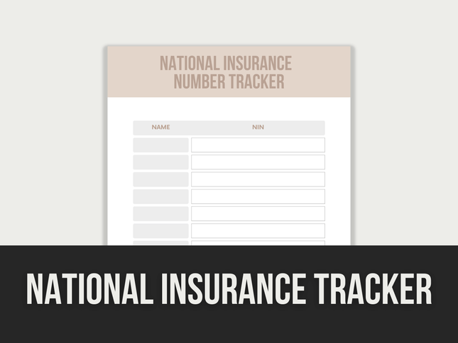 National-Insurance-Tracker PLR MRR Digital Products from Grit Ground