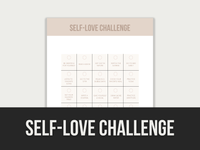 Self-Love-Challenge PLR MRR Digital Products from Grit Ground