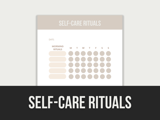 Self-Care-Rituals PLR MRR Digital Products from Grit Ground