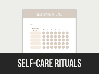 Self-Care-Rituals PLR MRR Digital Products from Grit Ground