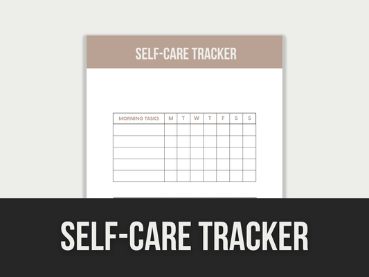 Self-Care-Tracker PLR MRR Digital Products from Grit Ground