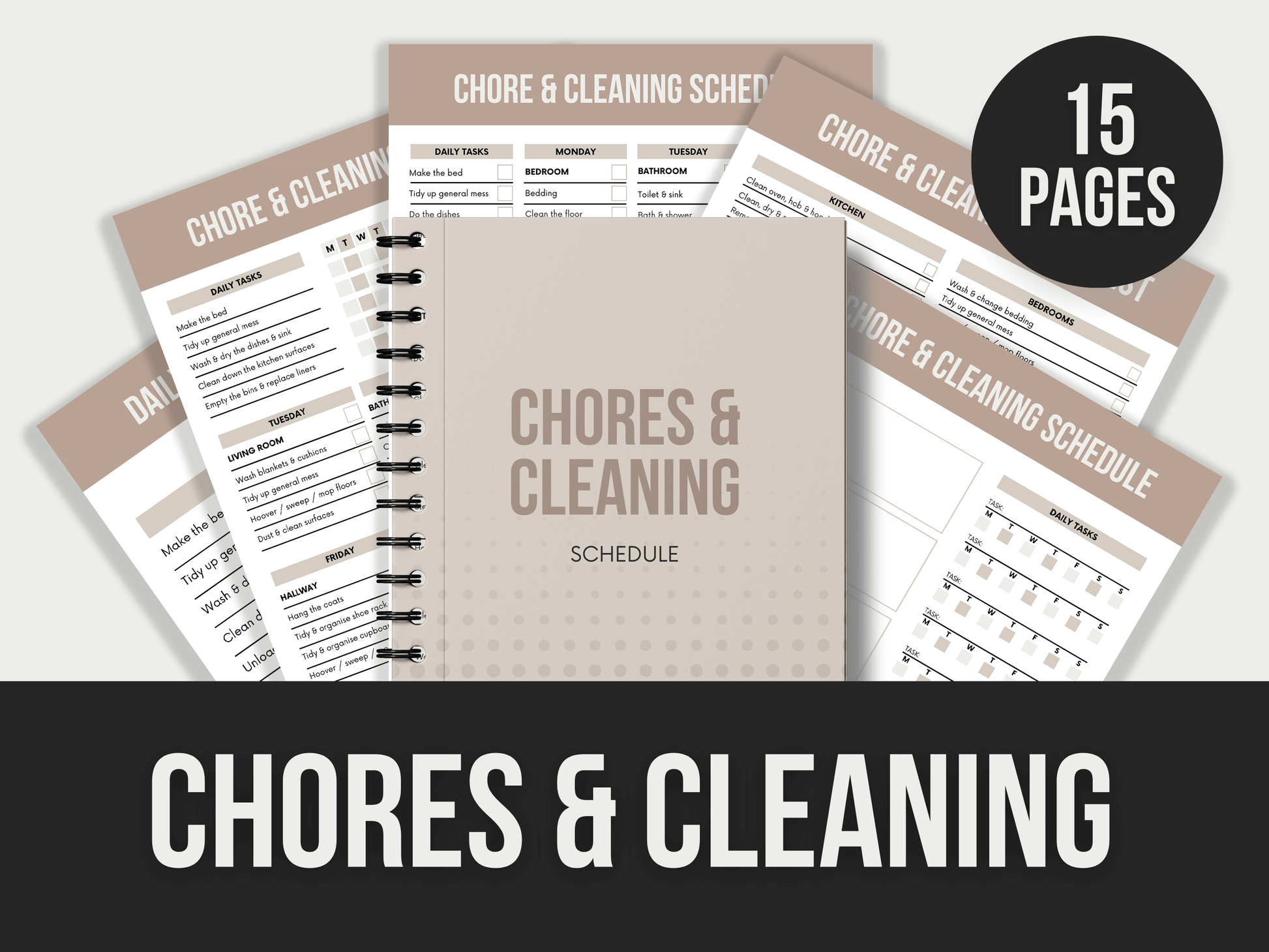 Chores-Cleaning PLR MRR Digital Products from Grit Ground