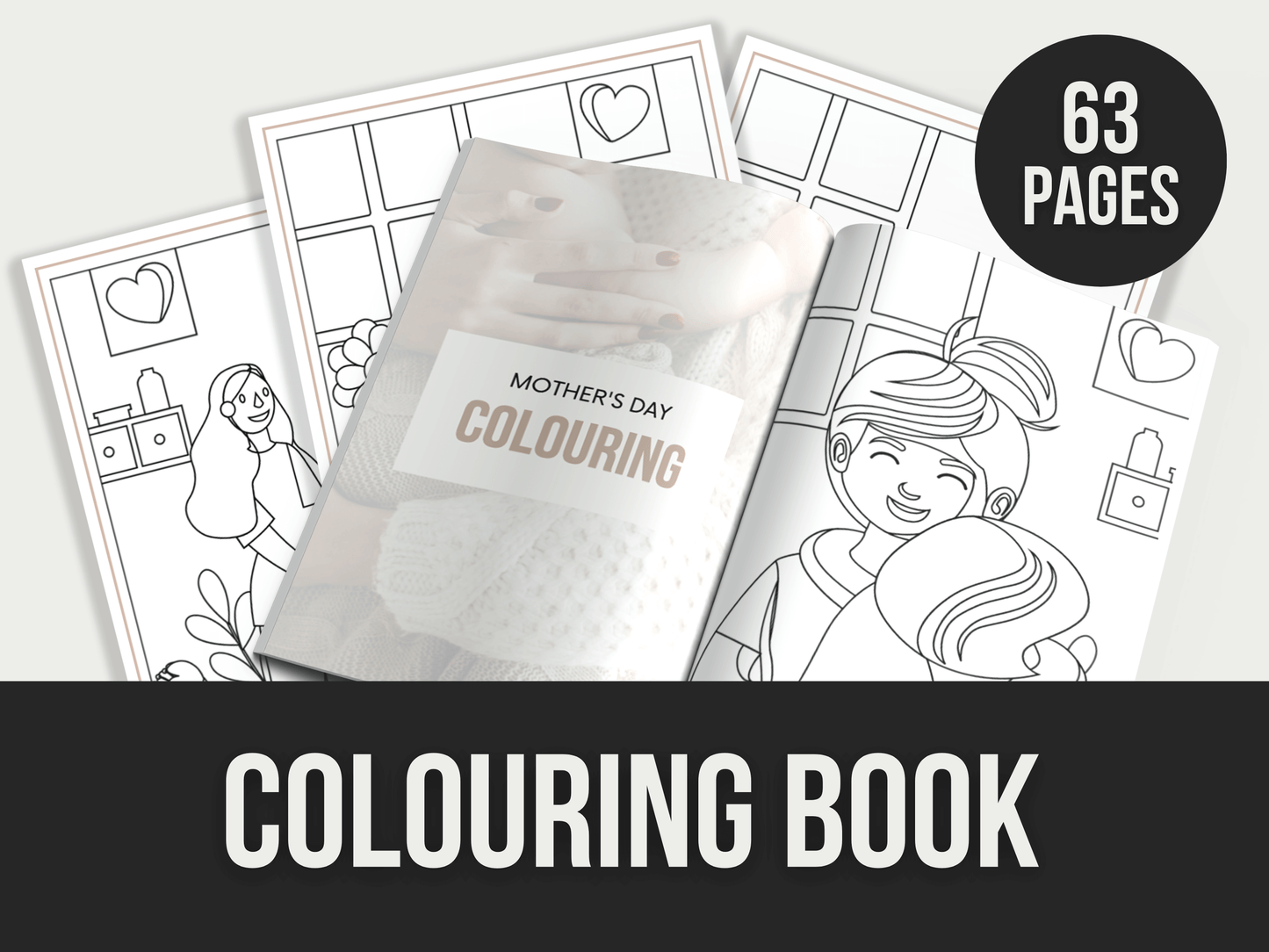 Colouring-Book PLR MRR Digital Products from Grit Ground