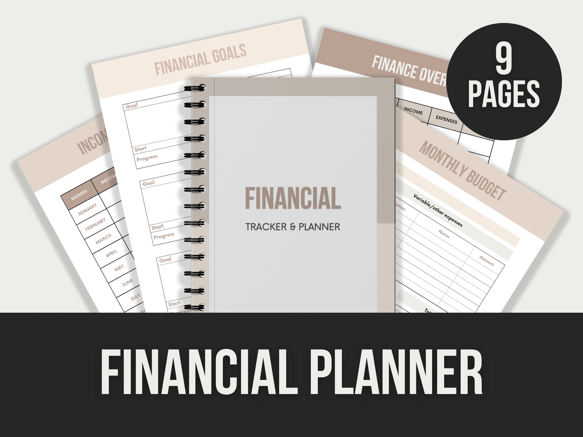 Financial-Planner PLR MRR Digital Products from Grit Ground