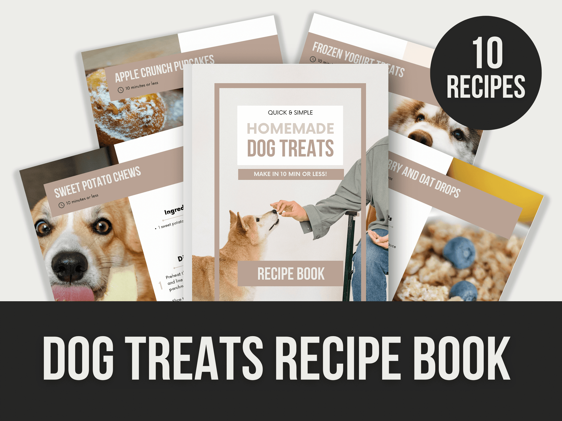 Dog-Treats-Recipe-Book PLR MRR Digital Products from Grit Ground