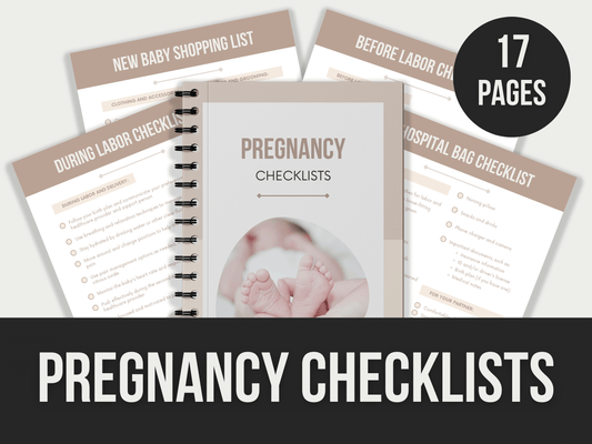 Pregnancy-Checklists PLR MRR Digital Products from Grit Ground