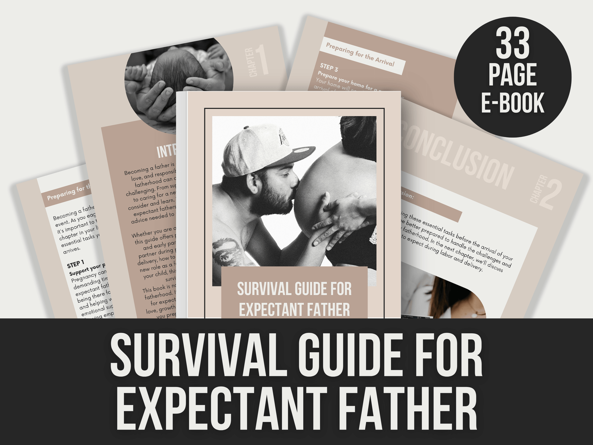 Survival-Guide-For-Expectant-Father PLR MRR Digital Products from Grit Ground