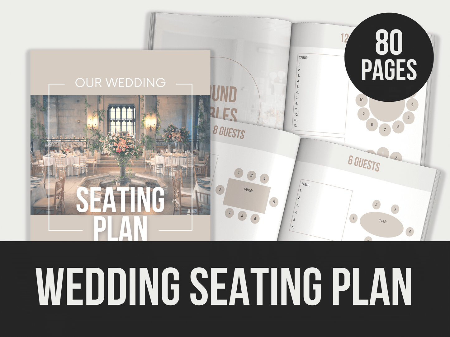 Wedding-Seating-Plan PLR MRR Digital Products from Grit Ground