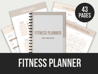 Fitness-Planner PLR MRR Digital Products from Grit Ground