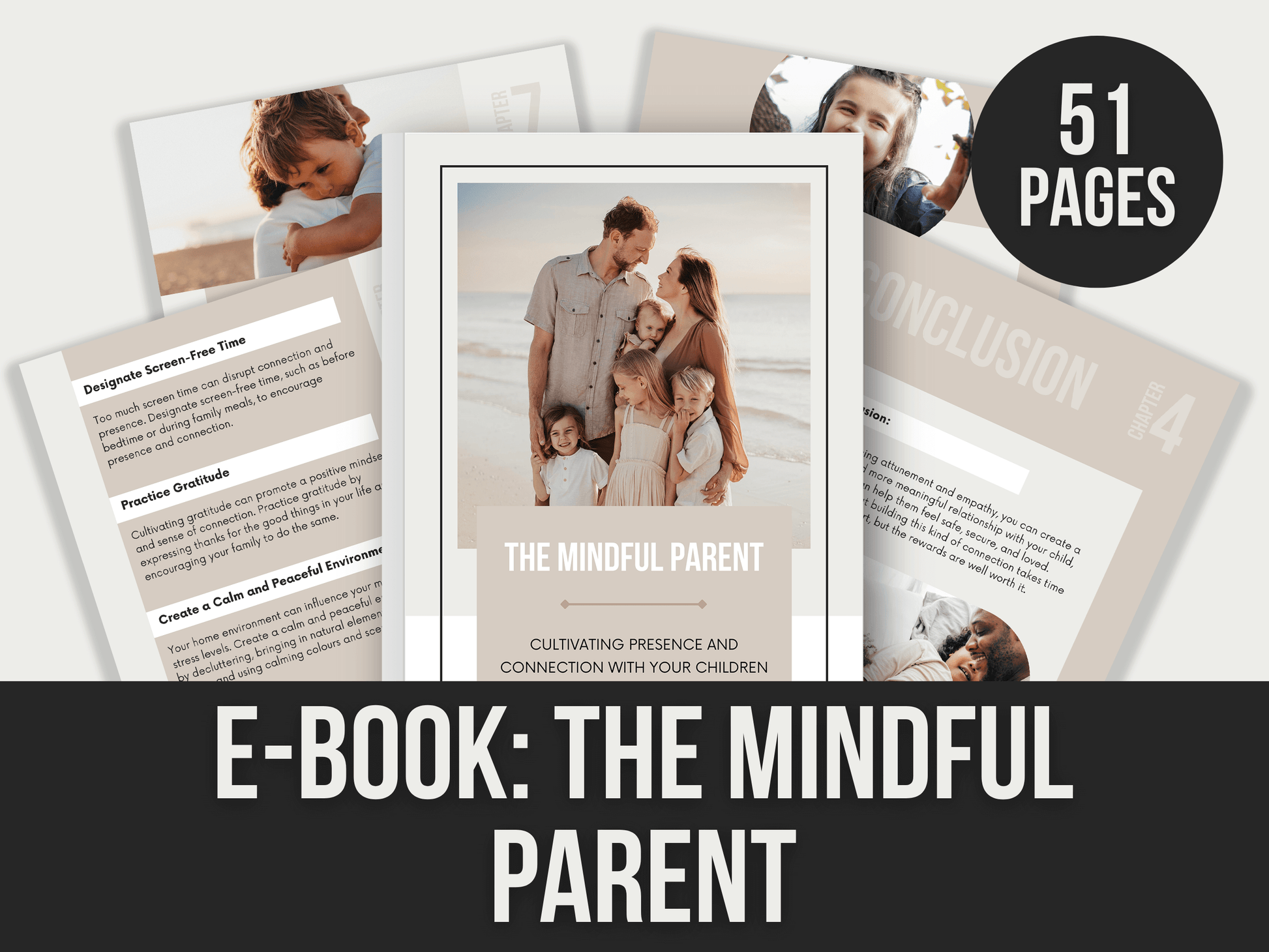 E-Book-The-Mindful-Parent PLR MRR Digital Products from Grit Ground