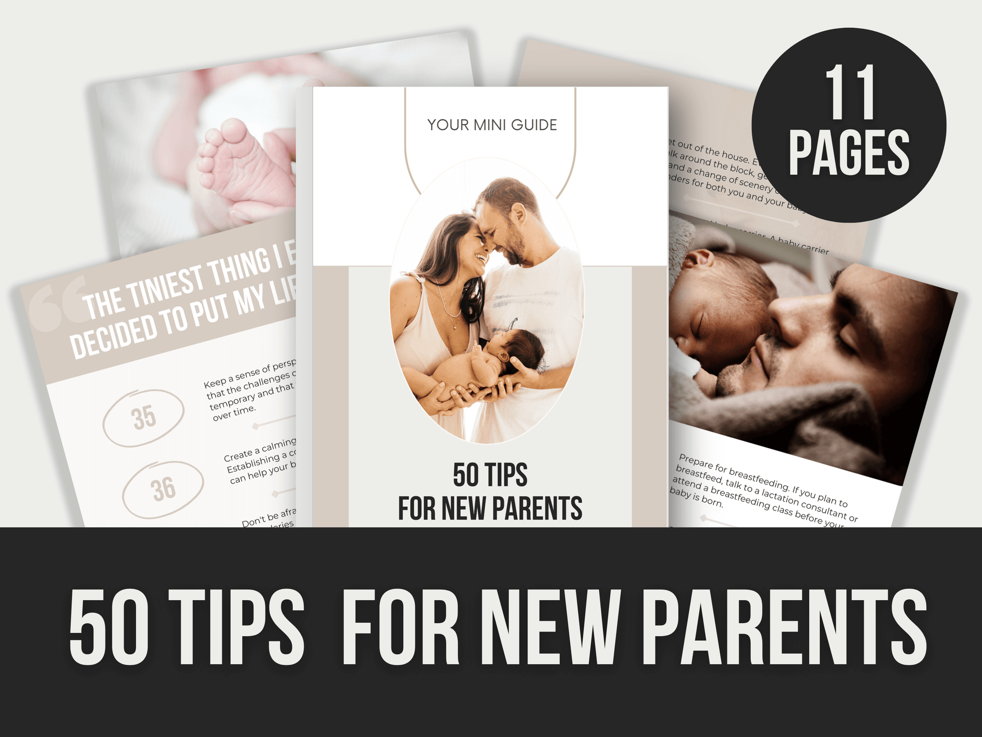 50-Tips-For-New-Parents PLR MRR Digital Products from Grit Ground