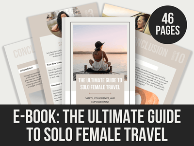 E-Book-The-Ultimate-Guide-To-Solo-Female-Travel PLR MRR Digital Products from Grit Ground