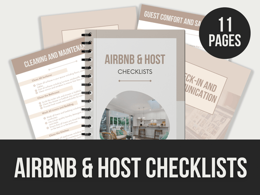 Airbnb-Host-Checklists PLR MRR Digital Products from Grit Ground