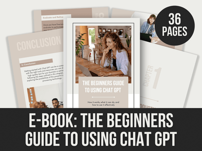 E-Book-The-Beginners-Guide-To-Using-Chatgpt PLR MRR Digital Products from Grit Ground