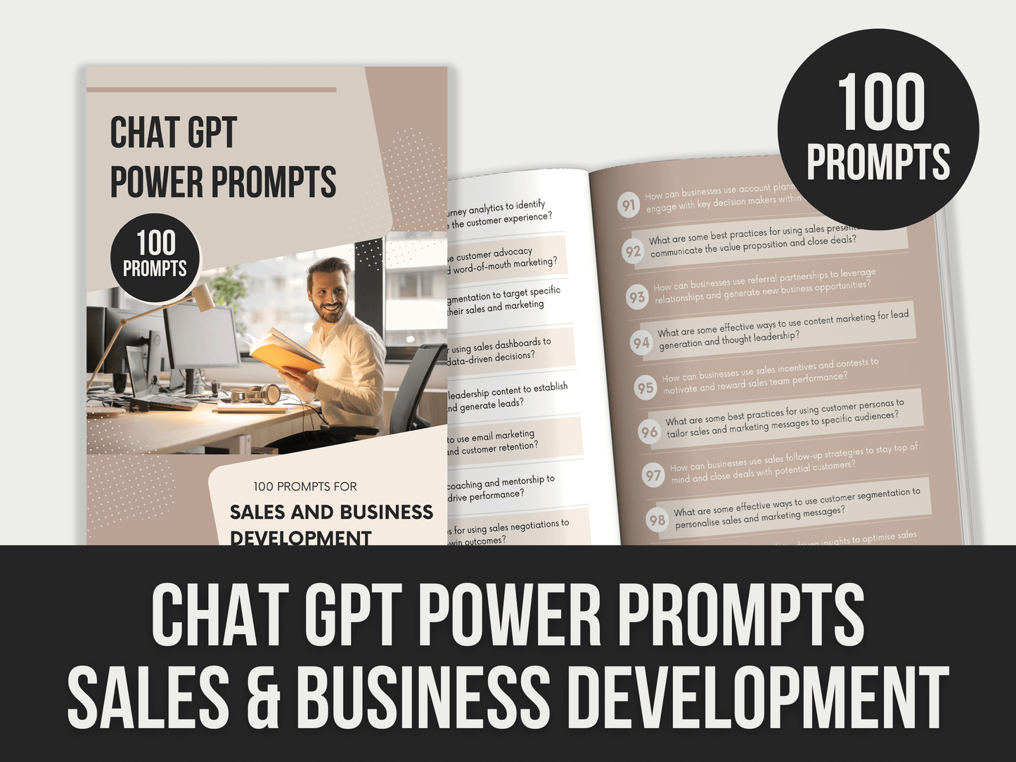 Chatgpt-Power-Prompts-Sales-Business PLR MRR Digital Products from Grit Ground