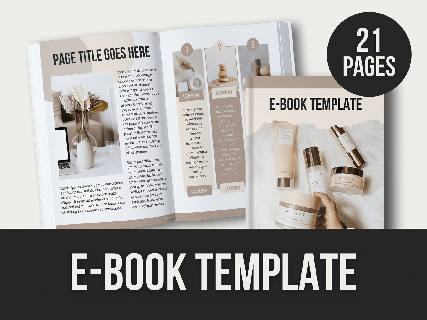 E-Book-Template-2 PLR MRR Digital Products from Grit Ground