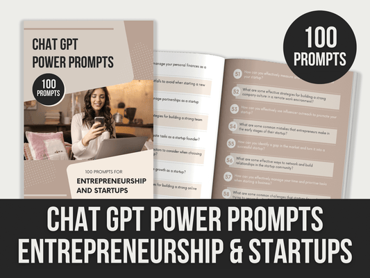 Chatgpt-Power-Prompts-Entrepreneurship-And-Startups PLR MRR Digital Products from Grit Ground