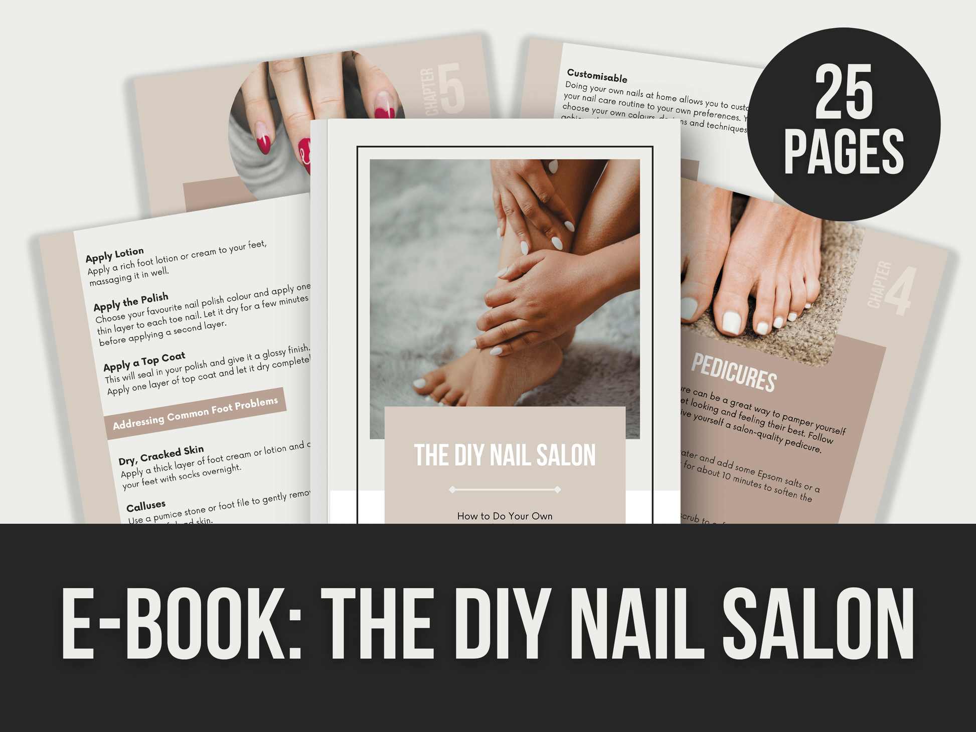 E-Book-The-Diy-Nail-Salon PLR MRR Digital Products from Grit Ground