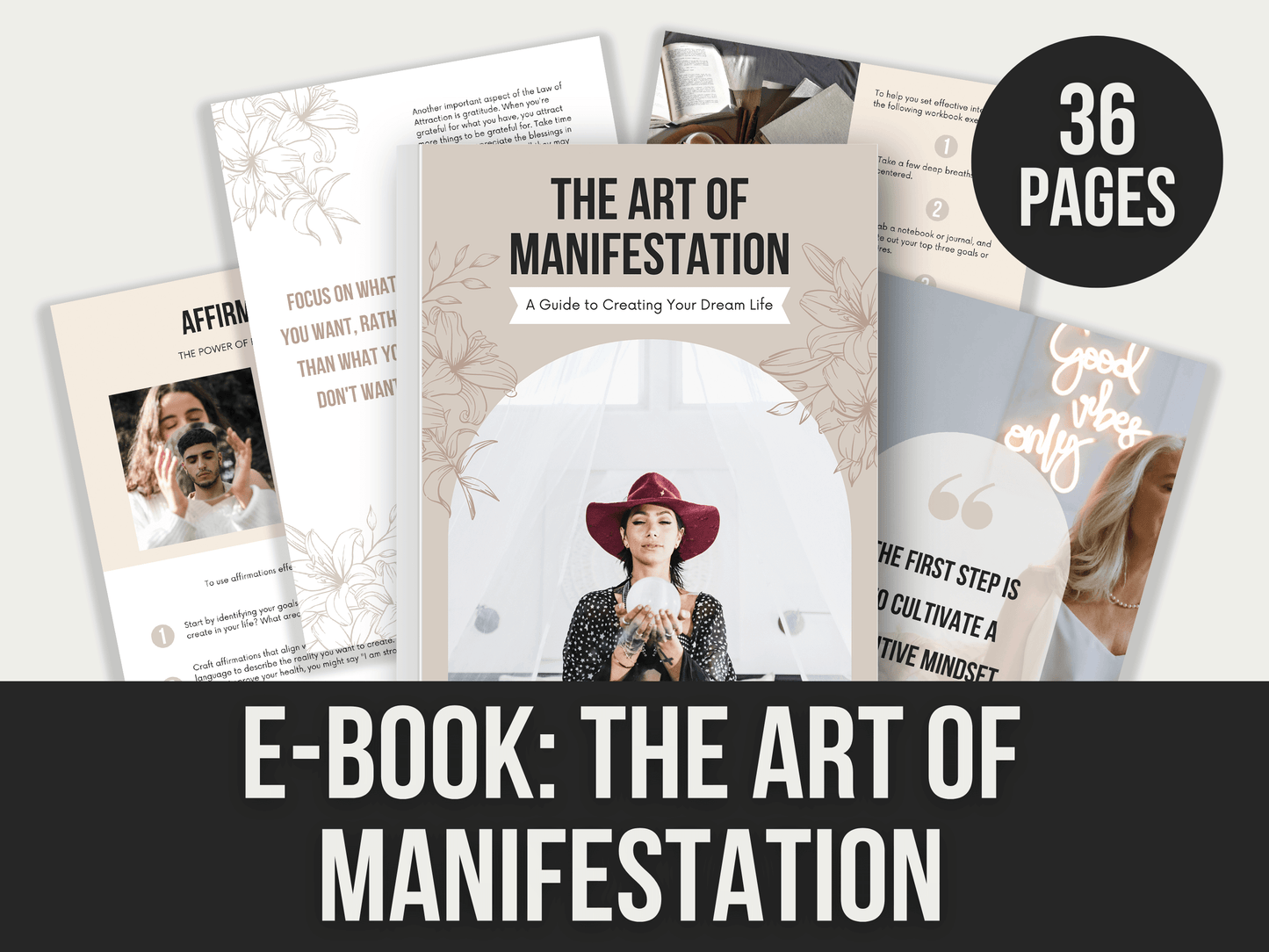 E-Book-The-Art-Of-Manifestation PLR MRR Digital Products from Grit Ground