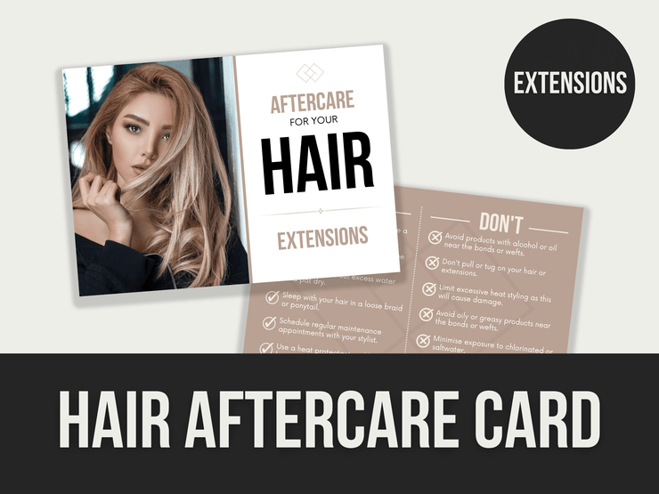 Hair-Aftercare-Card-2 PLR MRR Digital Products from Grit Ground