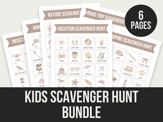 Kids-Scavenger-Hunt-Bundle PLR MRR Digital Products from Grit Ground