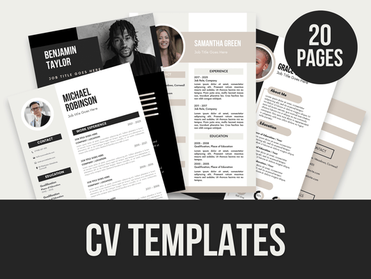 Cv-Templates PLR MRR Digital Products from Grit Ground