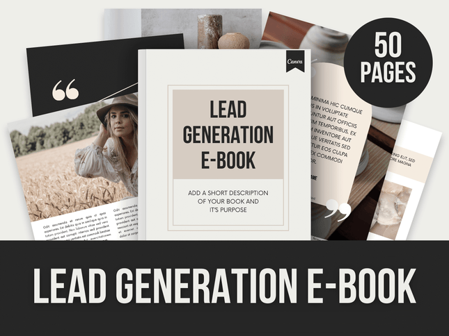 Lead-Generation-E-Book PLR MRR Digital Products from Grit Ground