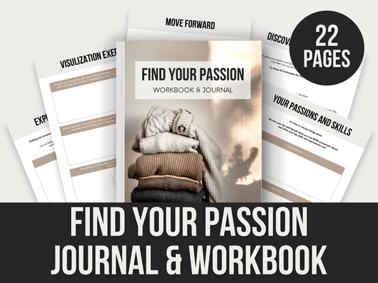 Find-Your-Passion-Journal-Workbook PLR MRR Digital Products from Grit Ground