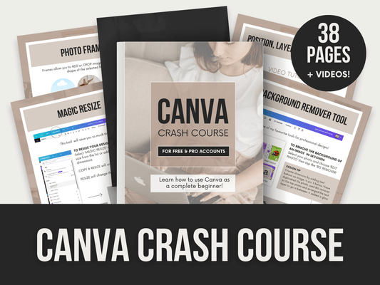 Canva-Crash-Course PLR MRR Digital Products from Grit Ground