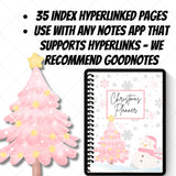 FREE Christmas Digital Planner Holiday Gift Tracker Budget Planner Christmas Wish List