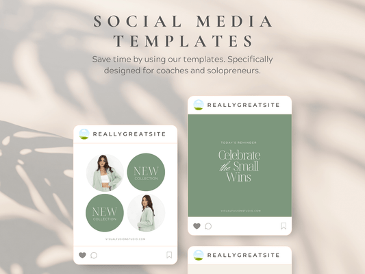 Instagram Post Canva Templates PLR MRR Digital Products from Grit Ground