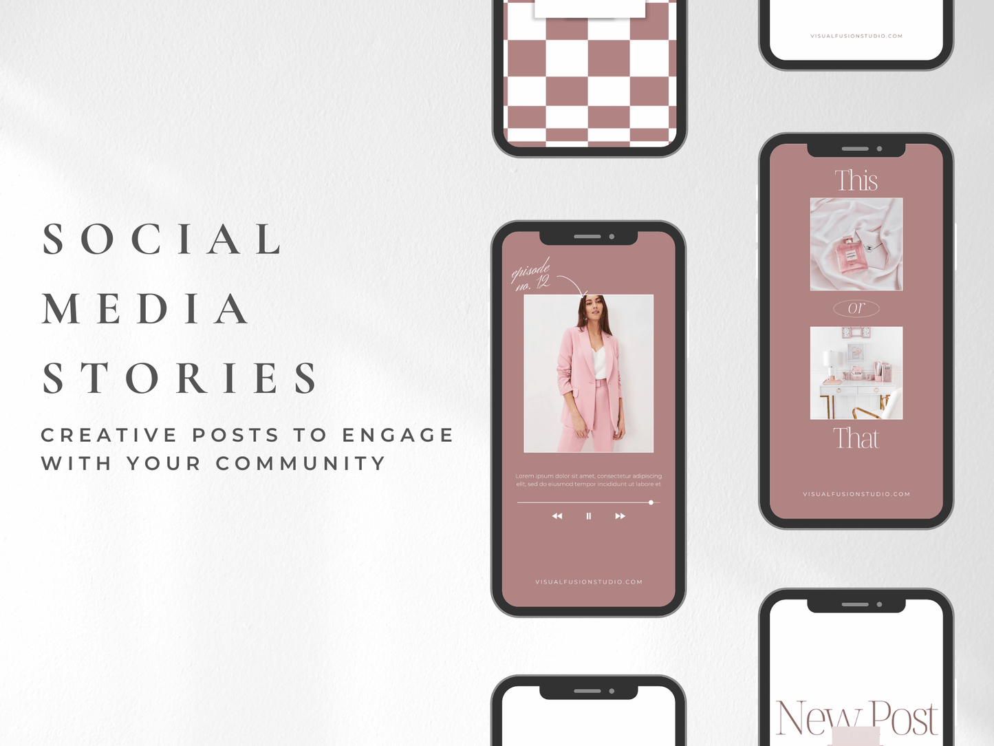 Instagram Story Canva Templates PLR MRR Digital Products from Grit Ground