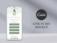 Instagram Link in Bio Canva Template PLR MRR Digital Products from Grit Ground