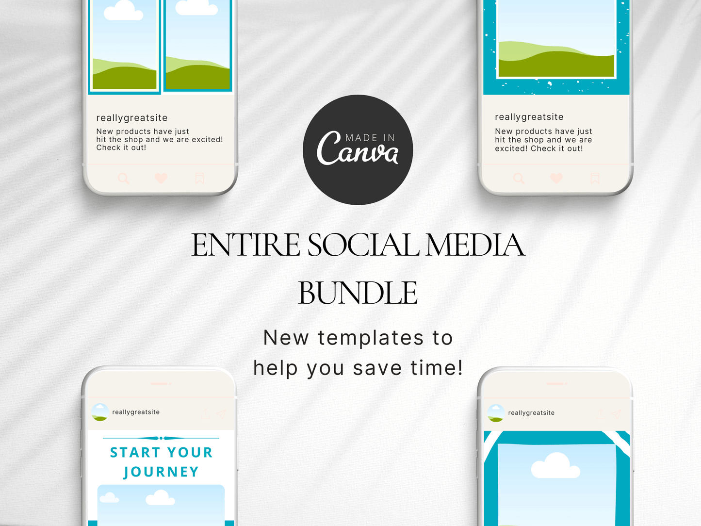 Instagram Posts for Canva | Travel PLR MRR Digital Products from Grit Ground