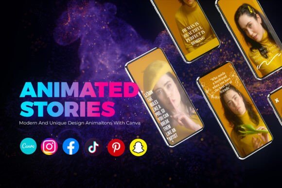 Animated Social Media Stories PLR MRR Digital Products from Grit Ground