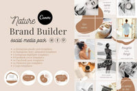 Canva Branding Kit Social Media Pack PLR MRR Digital Products from Grit Ground