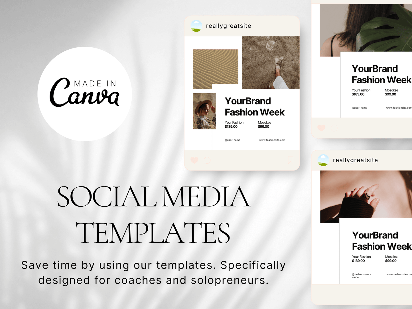 Professional Canva Template PLR MRR Digital Products from Grit Ground