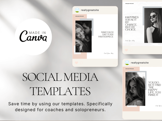 Branding Instagram Templates for Canva PLR MRR Digital Products from Grit Ground